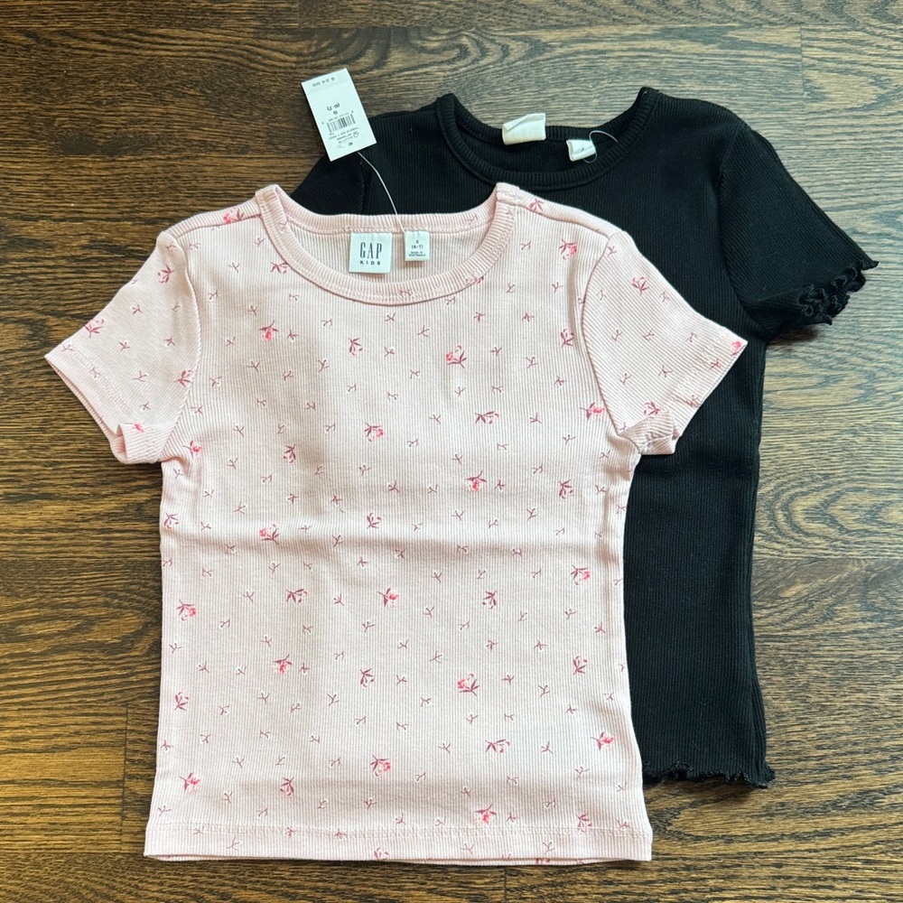 Two GAP Kids girls tops NWT